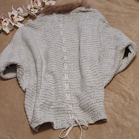 NWOT Open Front Cardigan Sweater - Picture 4 of 16